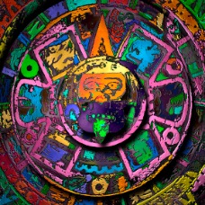 AZTEC CALENDAR (8 x 10)