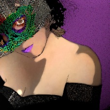 MARDI GRAS (13 x 19)